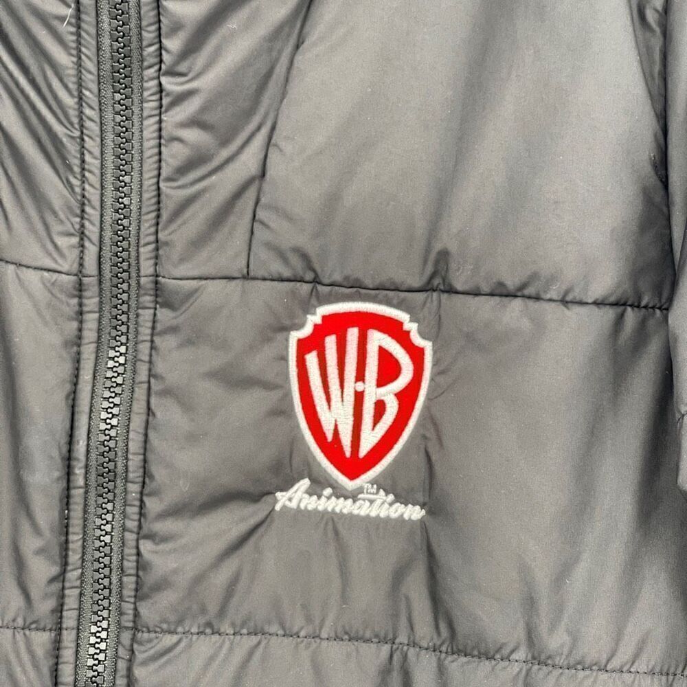 The North Face Black Based Warner Brothers Everyday Puffer Jacket Medium - Picture 2 of 8
